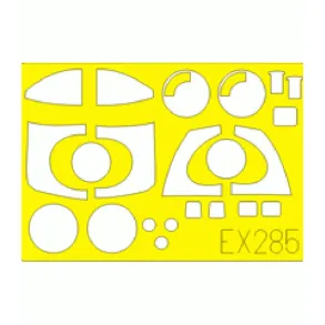 Eduard Mask for RF-35 Draken - 1/48 for Hasegawa kit