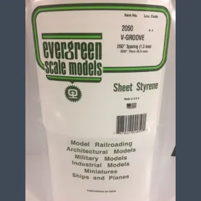 2050 - V-Groove .050