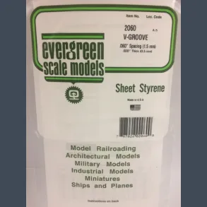 2060 - V- Groove .060