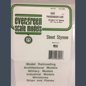 3025 - Passenger Car H0 Scale 2-1/4
