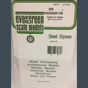 3035 - Passenger Car - S Scale 2-1/4