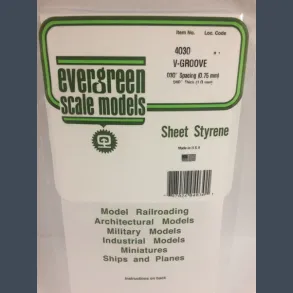 4030 - V-Groove .030