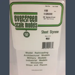 4188 - V-Groove .188