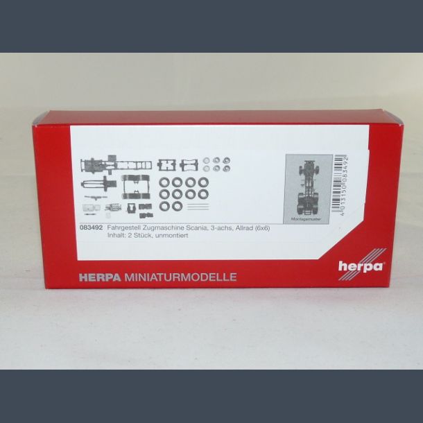 Fahrgestell Zugmaschine Scania, 3-achs, Allrad (6x6)