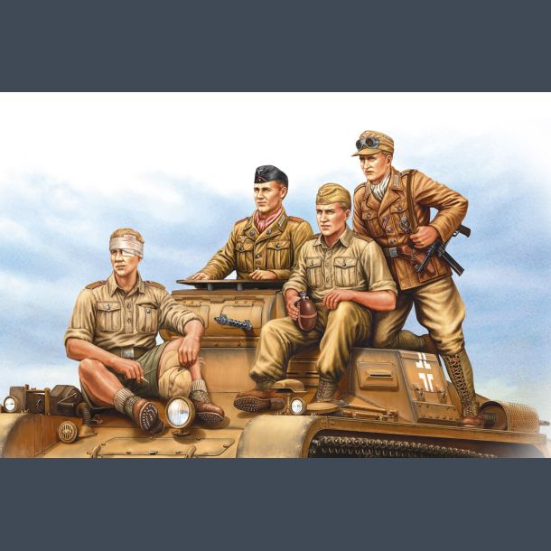 German Tropical Panzer Crew