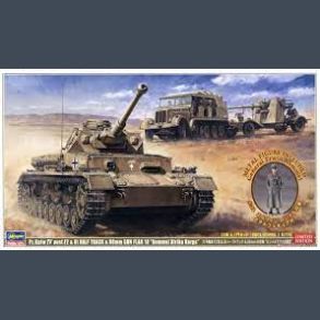 Pz.Kpfw IV ausf. F2 & 8t Half TRack & 88mm Gun Flak 18 