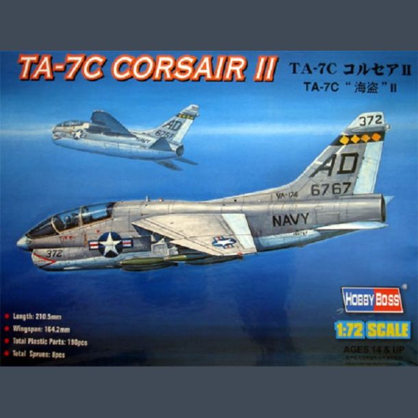 TA-7C CORSAIR II - 1:72 - HobbyPlastik.dk