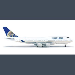 United Boeing 747-400 (Metal 1/500)