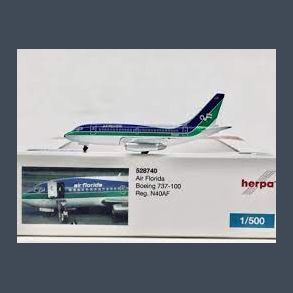 Airflorida Boeing 737-100 (Metal 1/500)
