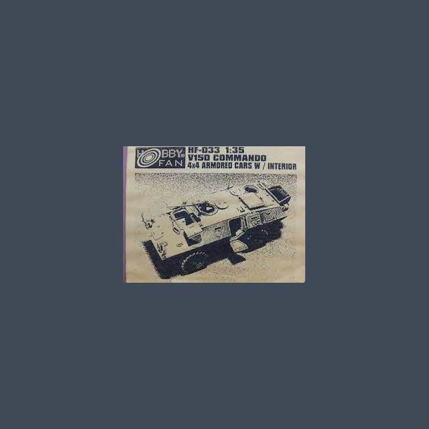 V150 Commando 4x4 Armored Cars w/ Interior