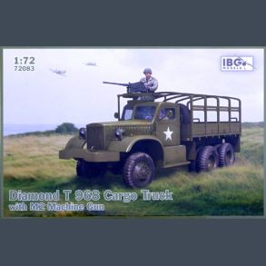 Diamond T 968 Cargo Truck with M2 Machine Gun