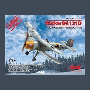 B�cker B� 131D WWII German Training Aircraft