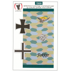 German Lozenge Camouflage (4 color upper pattern)