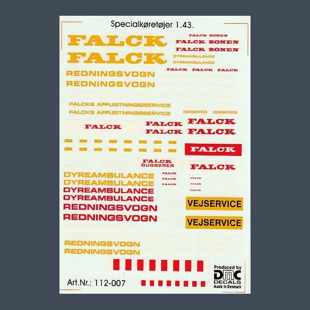 Falck Specialkretjer 