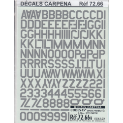 CODES 45 (Basse visibilite) 1.00M/1.25M