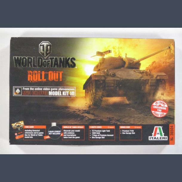 World of Tanks Roll - Roll out - M24 Chaffee