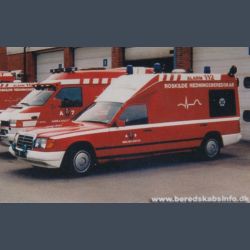Roskilde Redningsberedskab - Mercedes ambulance