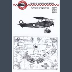 FOKKER D VII - Dansk Luft Rederi