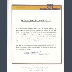 Luftwaffe Color Chart - OFFICIAL