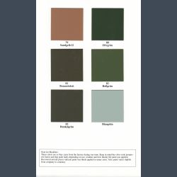 Luftwaffe Color Chart - OFFICIAL