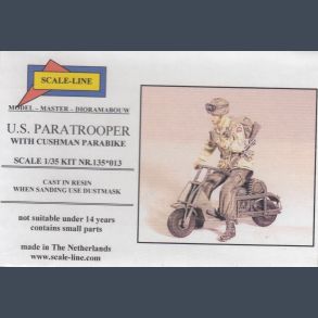 U.S. PARATROOPER with Cushman Parabike