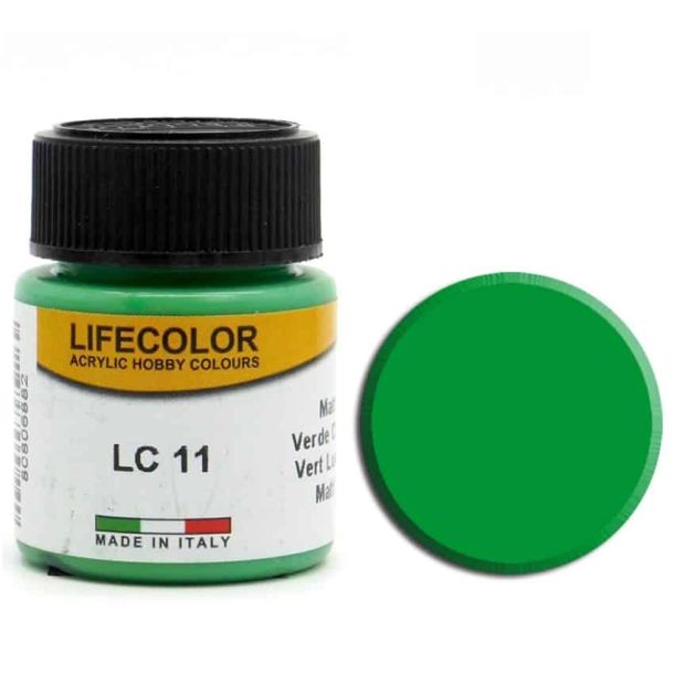  LifeColor Matt Light Green (22ml) 