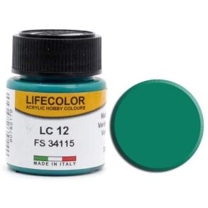 LifeColor Matt Dark Green (22ml)