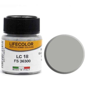 LifeColor Matt Light Grey (22ml)