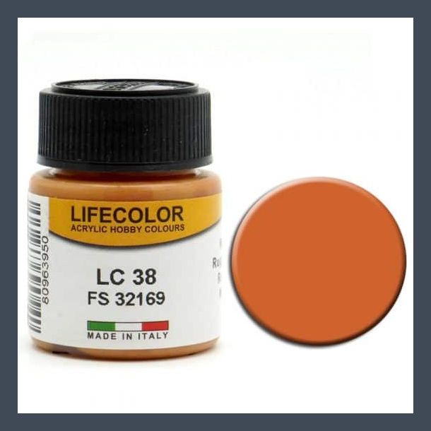 LifeColor Matt Rust (22ml)
