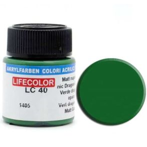 LifeColor Matt Napoleonic Dragon Green (22ml)