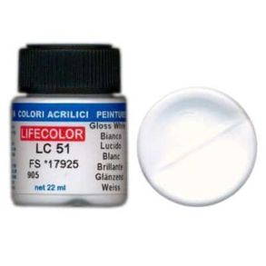LifeColor Gloss White (22ml)
