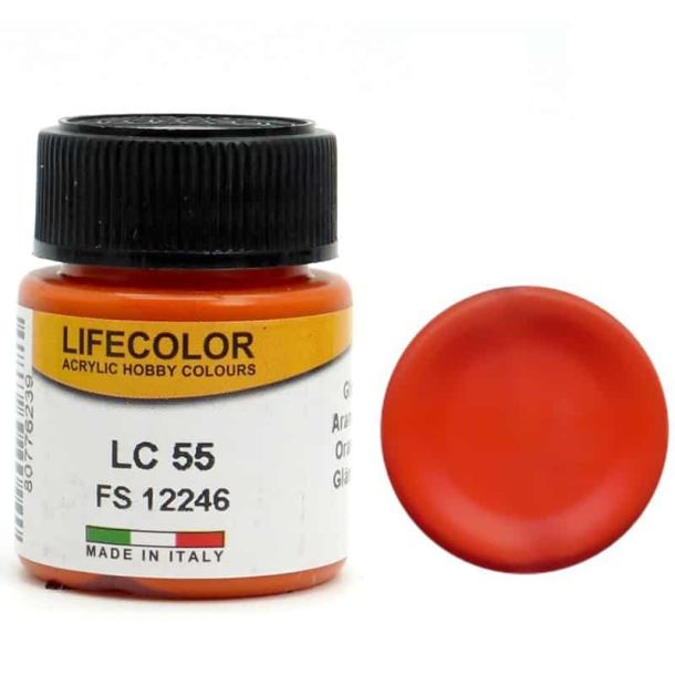 LifeColor Gloss Orange (22ml)