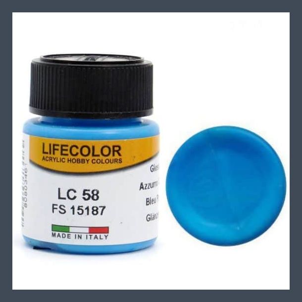 LifeColor Gloss Pale Blue (22ml)