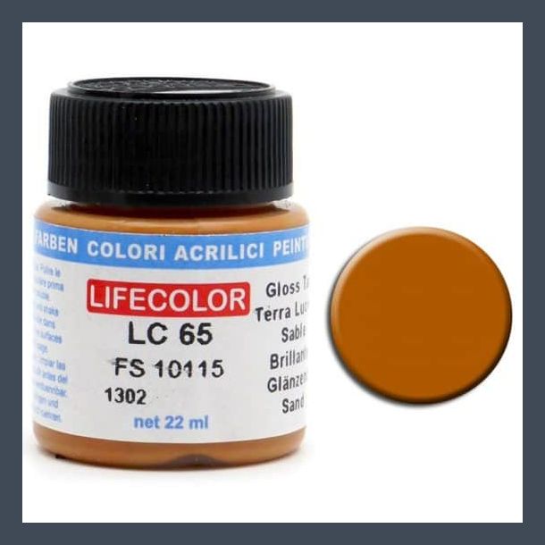 LifeColor Gloss Tan (22ml)