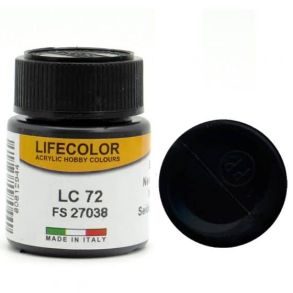 LifeColor Gloss Satin Black (22ml)