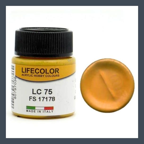 LifeColor Gloss Gold (22ml)