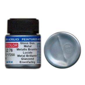 LifeColor Gloss Gun Metal (22ml)