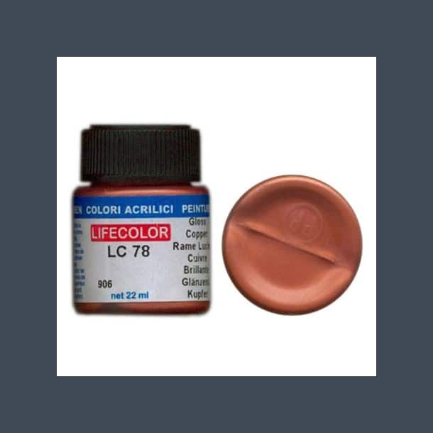LifeColor Gloss Copper (22ml)