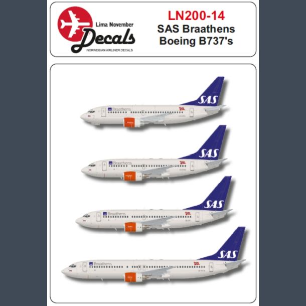 SAS Braathens Boeing B737�s
