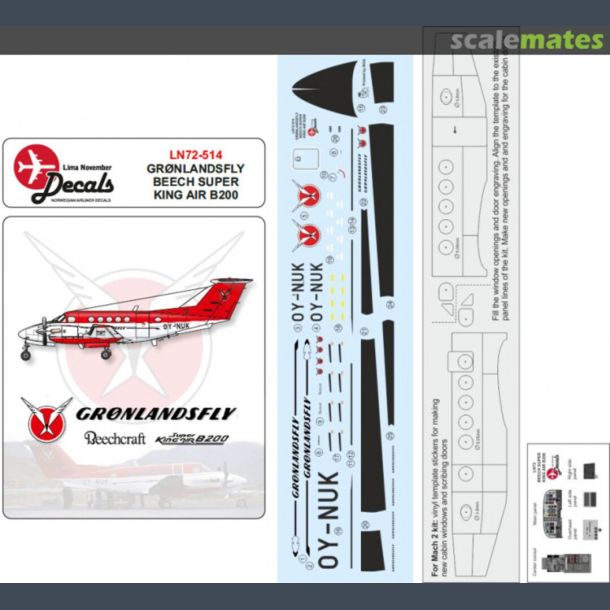 GR�NLANDSFLY BEECH SUPER KING AIR B200