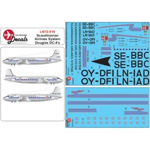 Scandinavian Airlines System Douglas DC-4�s