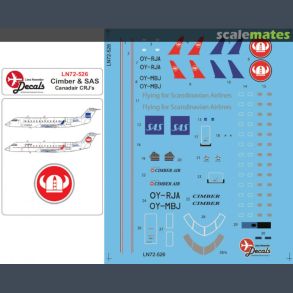 Cimber & SAS Canadair CRJ�s