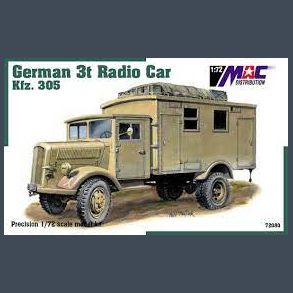 German 3t Radio Car Kfz. 305