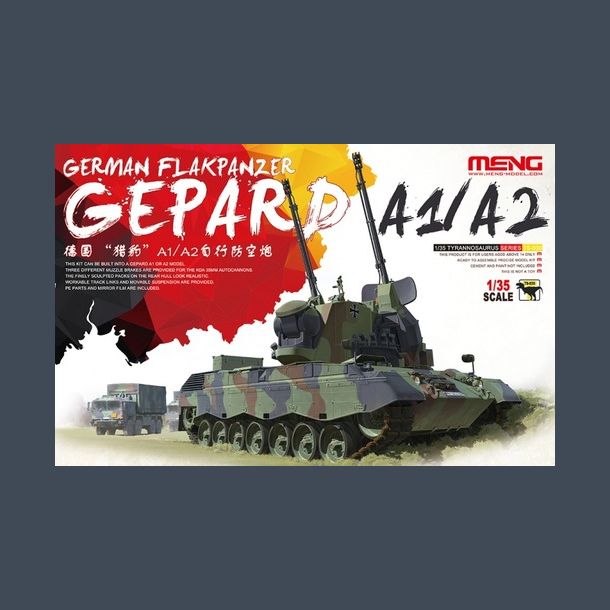 German Flak Panzer Gepard 