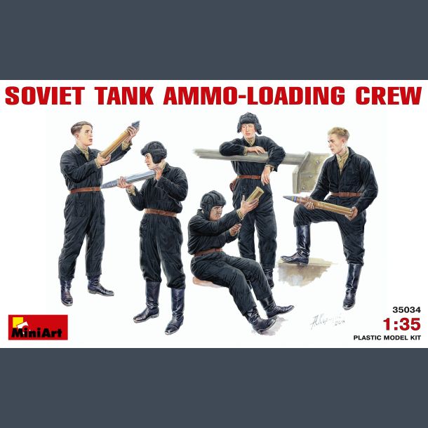 WWII - Soviet tank Ammo-Loading Crew