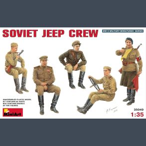 WWII - Soviet Jeep Crew