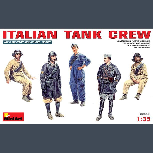 WWII - Italian Tank Crew