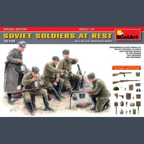 WWII - Soviet Soldiers at rest