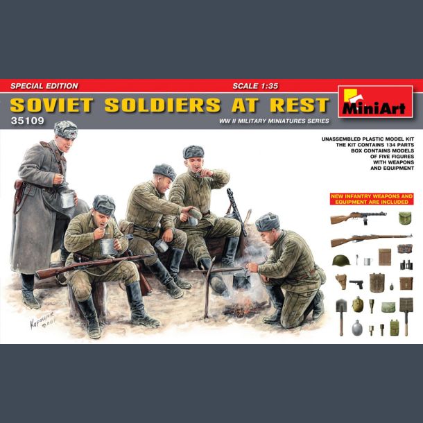 WWII - Soviet Soldiers at rest
