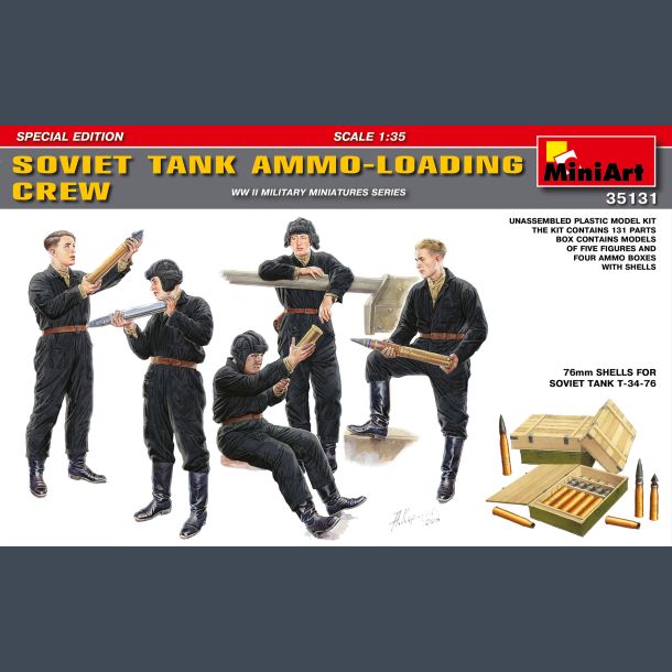 WWII - Soviet Tank Ammo-Loading Crew